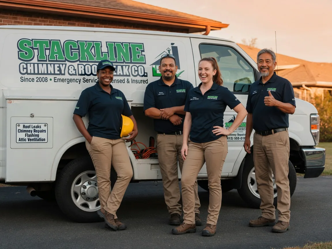 Chimney flashing repair company in Farlington, KS